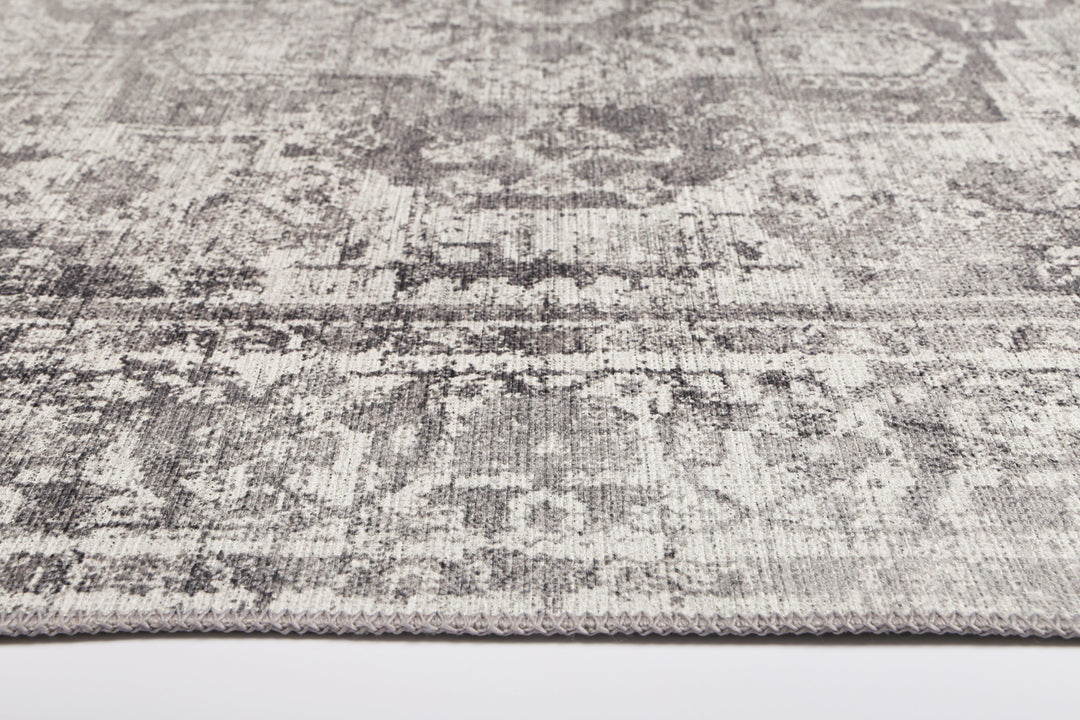 Distressed Vintage Chilaz Grey Rug - VITAL 2085-04