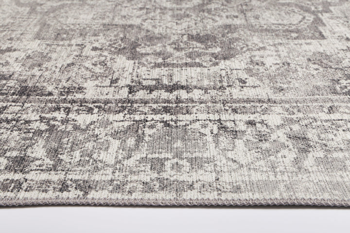 Distressed Vintage Chilaz Grey Rug - VITAL 2085-04