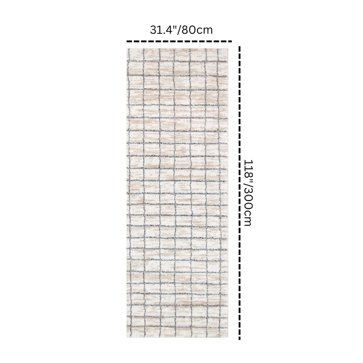 Nola Clean Lines Neutral Rug - N004