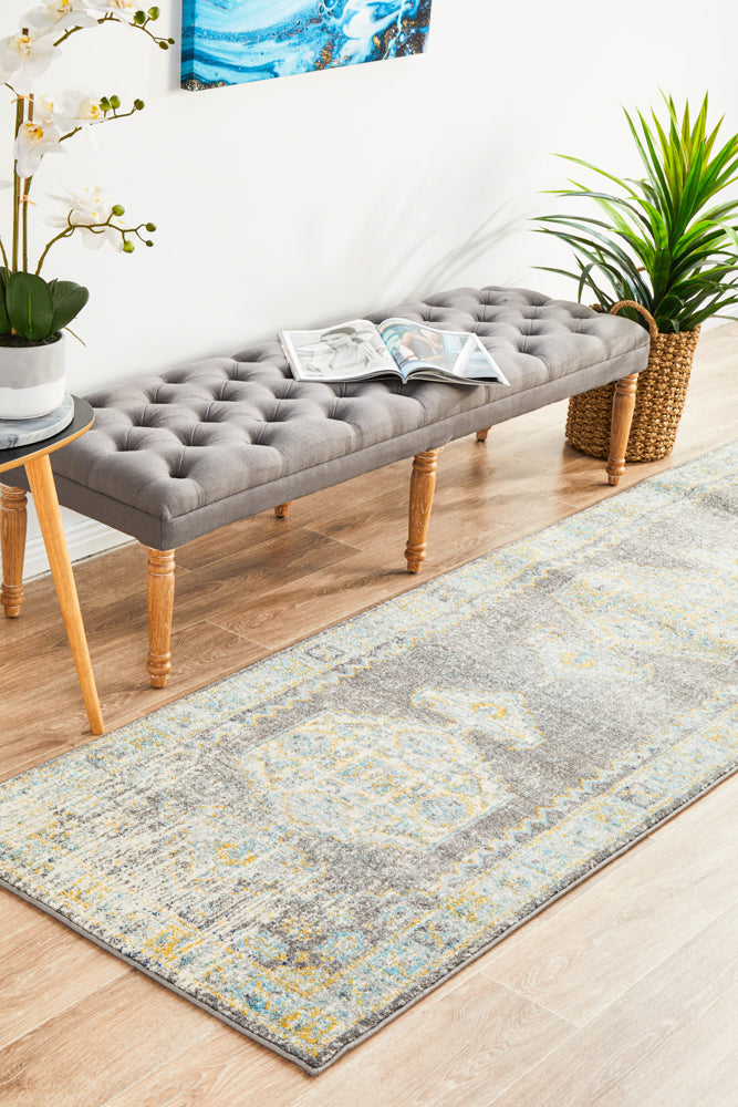 Epoch 944 Grey Runner Rug