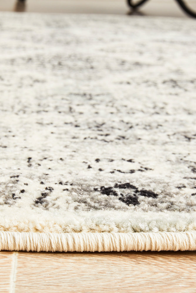 Epoch 999 Grey Round Rug