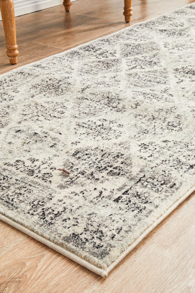 Epoch 999 Grey Runner Rug