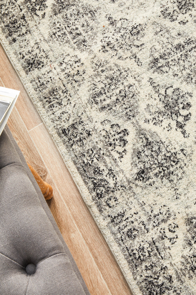 Epoch 999 Grey Runner Rug