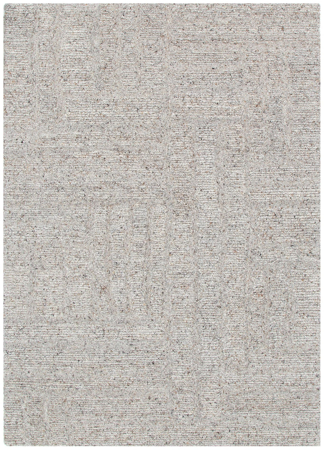 Textured gray rug with a subtle pattern on a white background rug shop