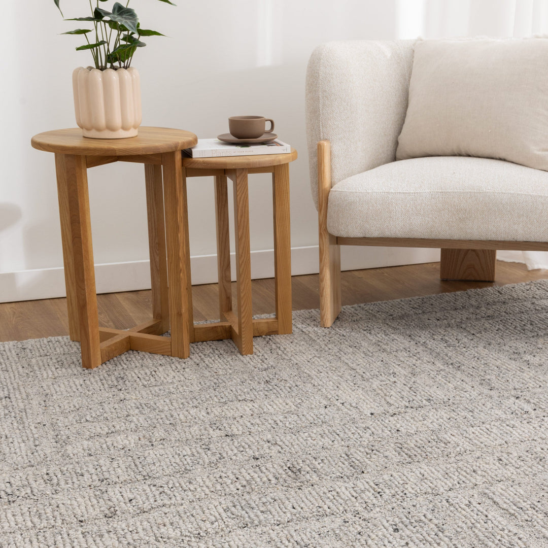 Seren Grey - Premium Grey Wool Rugs Australia | Luxury Modern Design