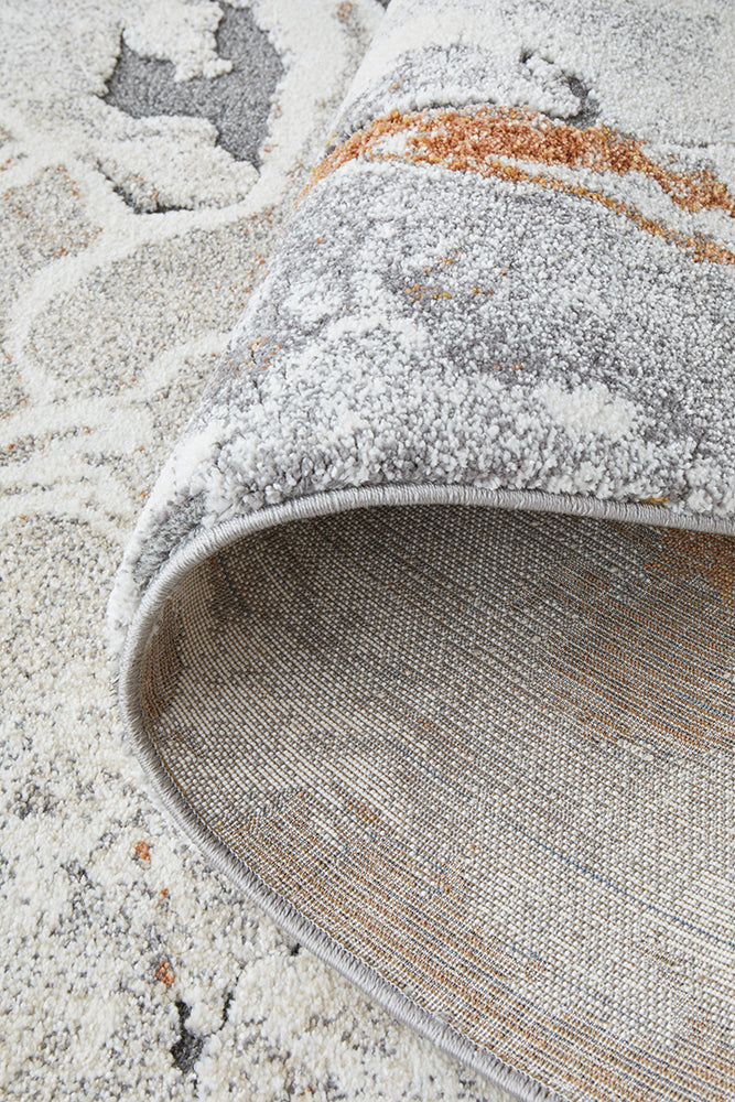 Mineral 222 Rust Runner Rug