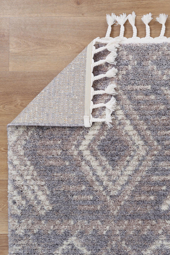 Boho Moroccan Ash Rug