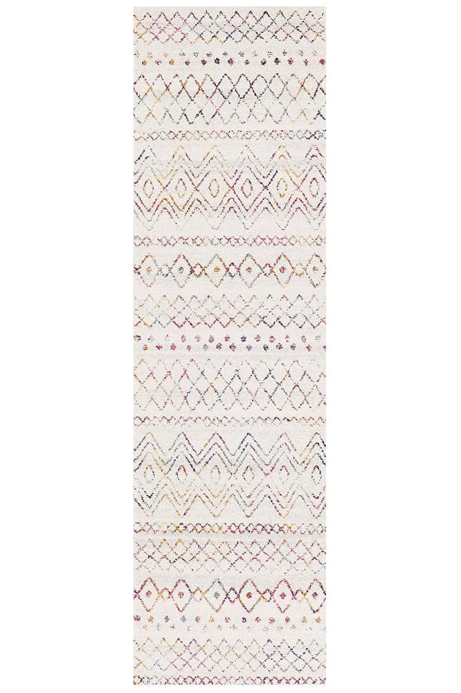Oasis Nadia Multi Rustic Tribal Runner Rug