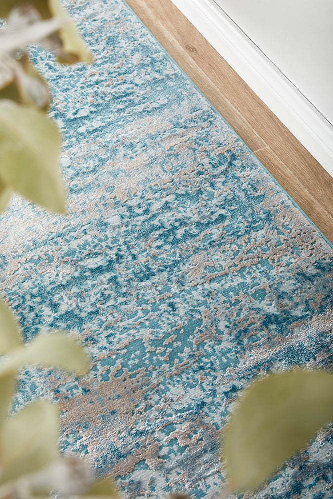 Opulence Olivia Blue Runner Rug