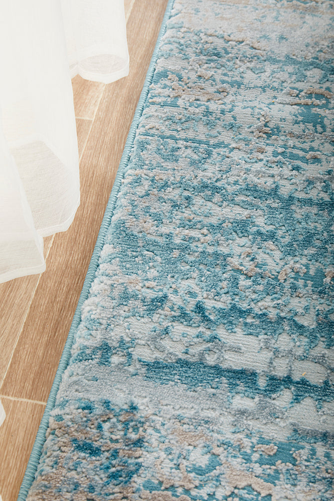 Opulence Olivia Blue Runner Rug