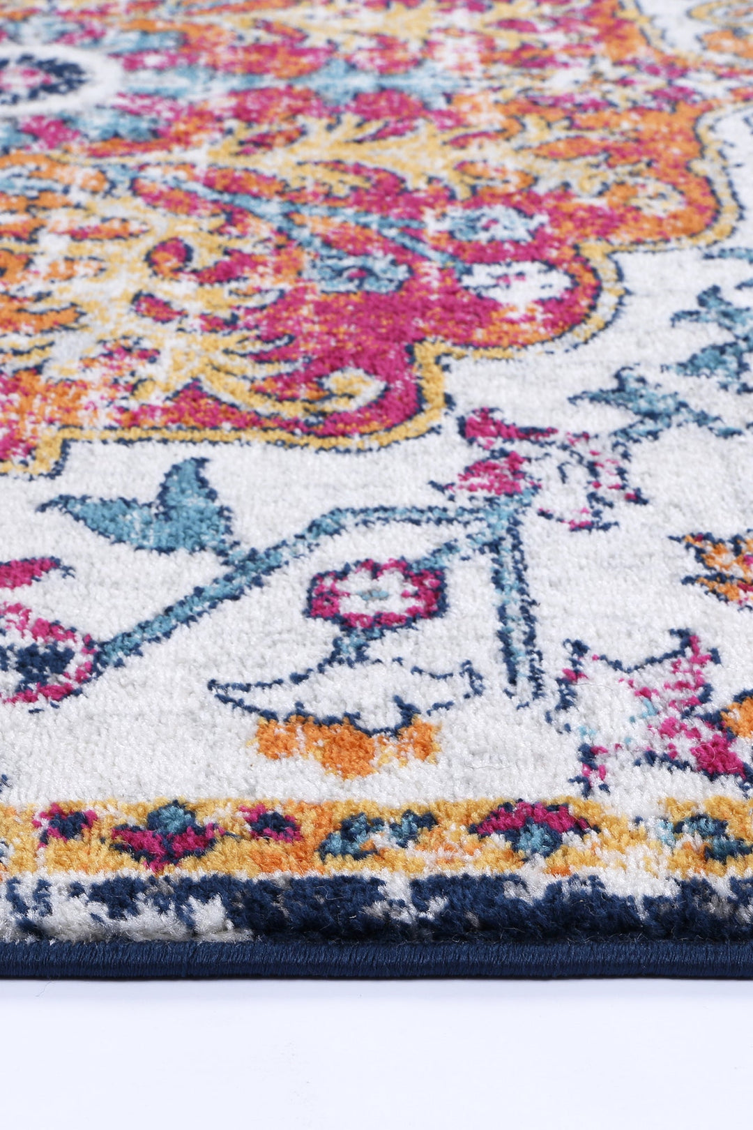 Provence Miliana Grey Blue Transitional Rug - PROV05