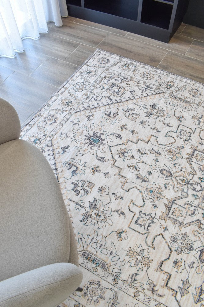 Luna Desert Stone Washable Rug