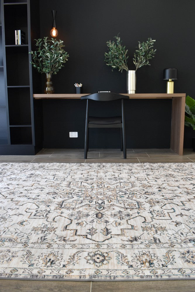 Luna Desert Stone Washable Rug