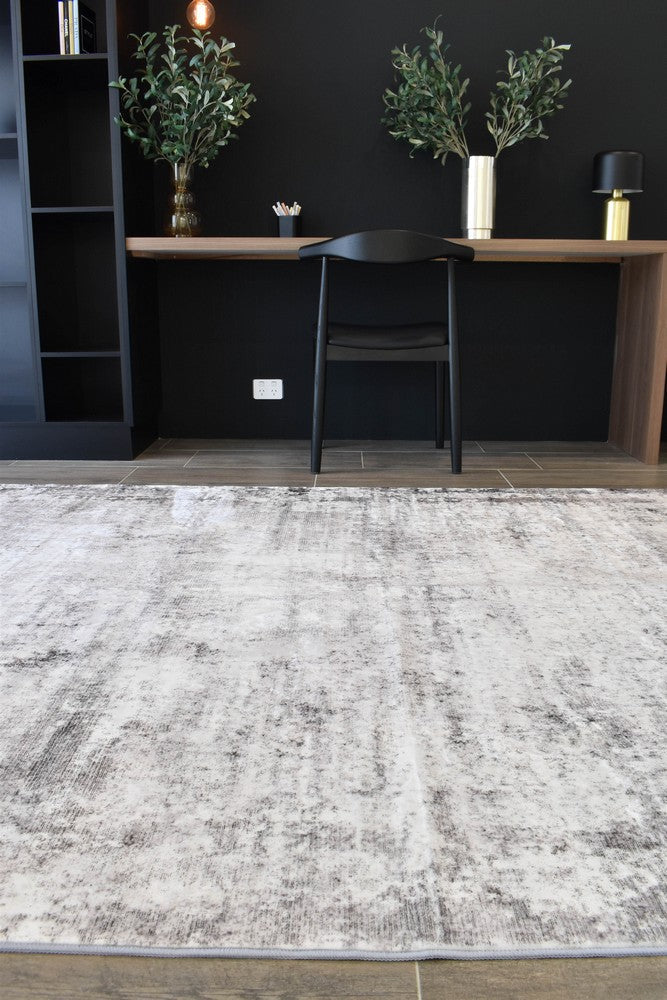 Luna Slate Washable Rug