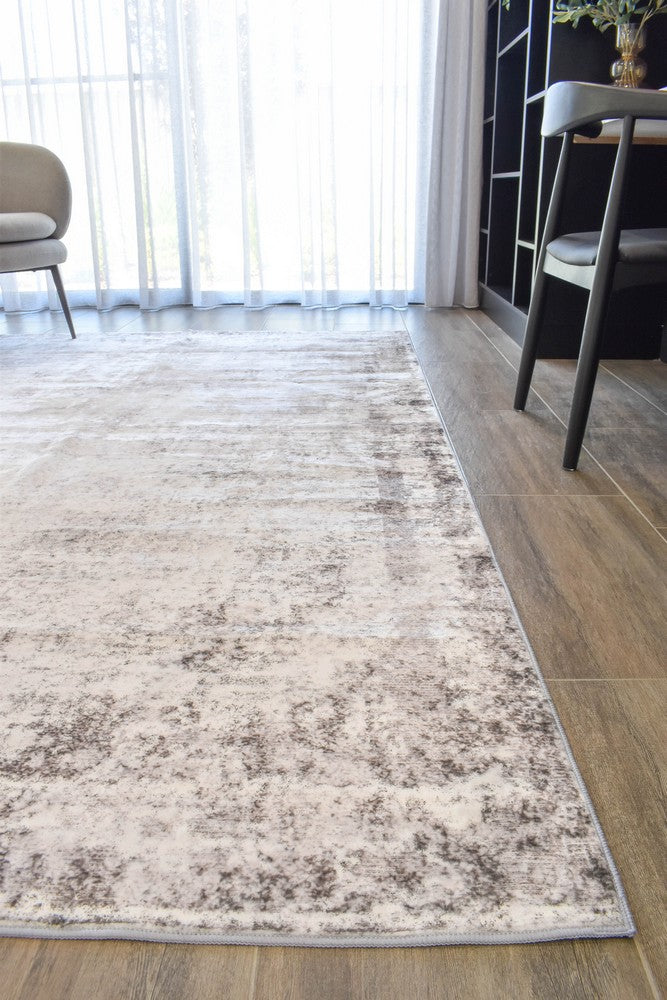 Luna Slate Washable Rug