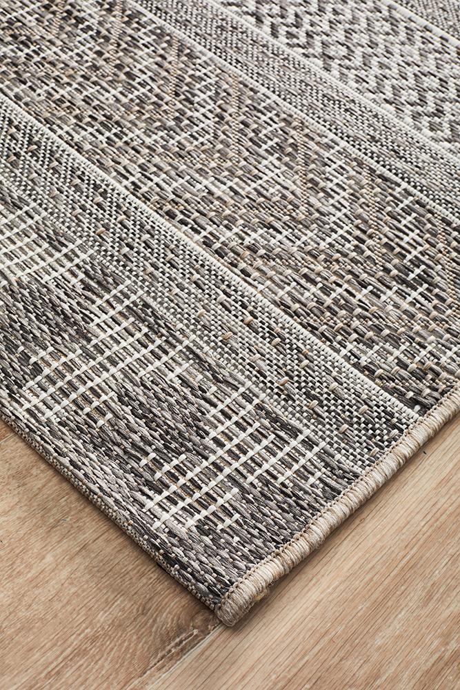 Alfresco Deck 5505 Grey Runner Rug