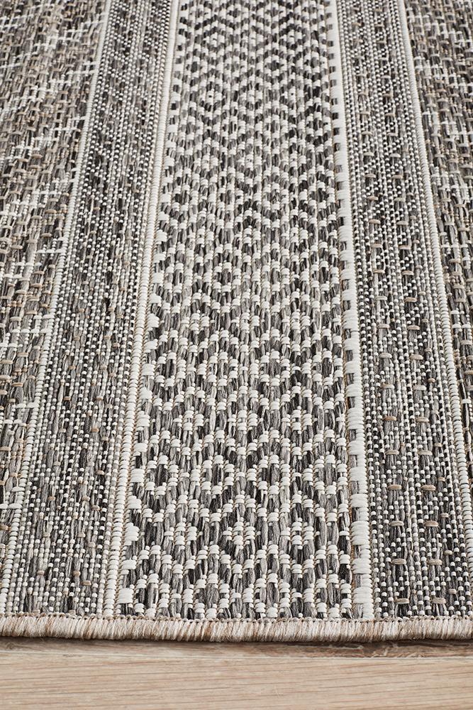 Alfresco Deck 5505 Grey Runner Rug