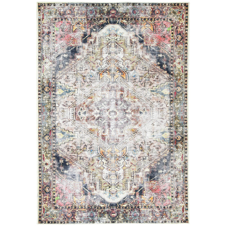 Distressed Vintage Derya Multi Area Rug - VITAL 2379-01