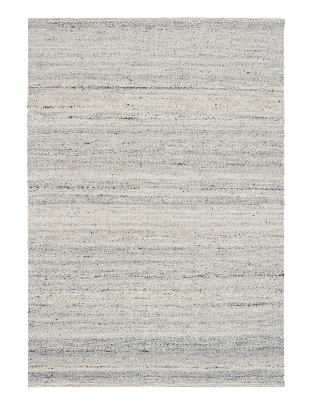 Isolated product image of silver rug on white background.