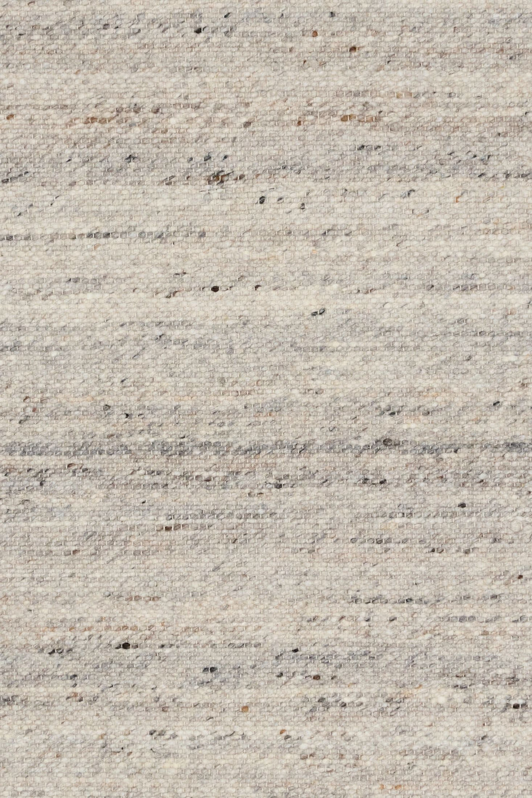 Swatch close-up showing the detailed weave of the Harmony Smoke Grey rug.