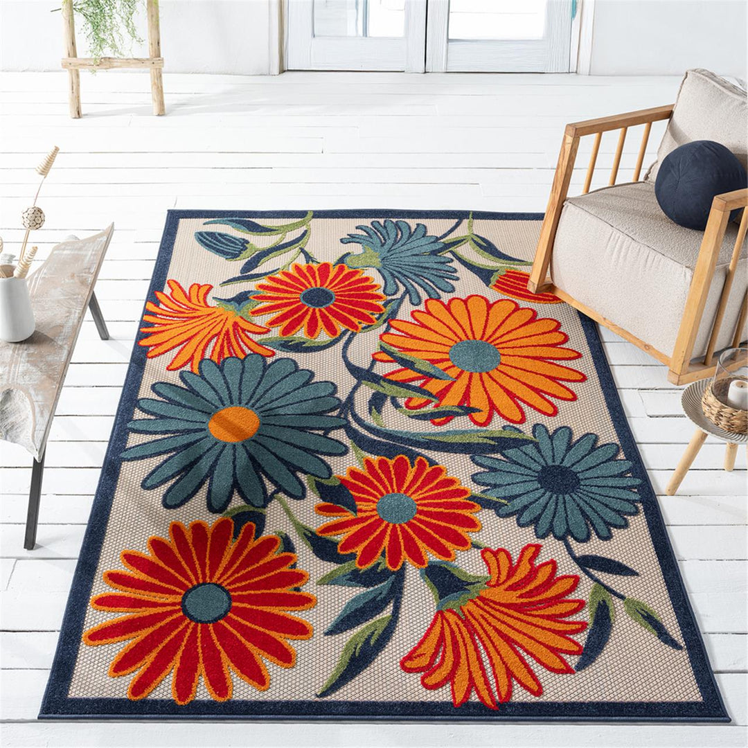 Idyll 536 Multi Outdoor Rug