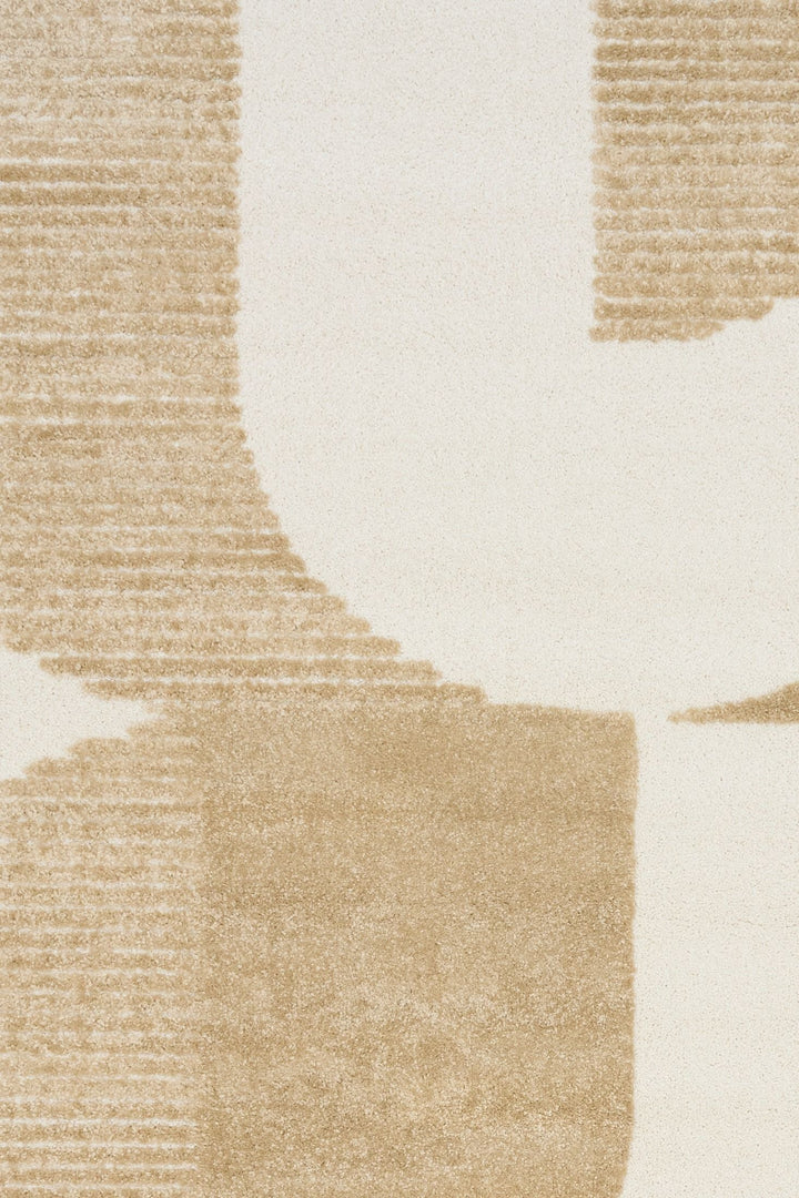 Close-up of rug textured design.