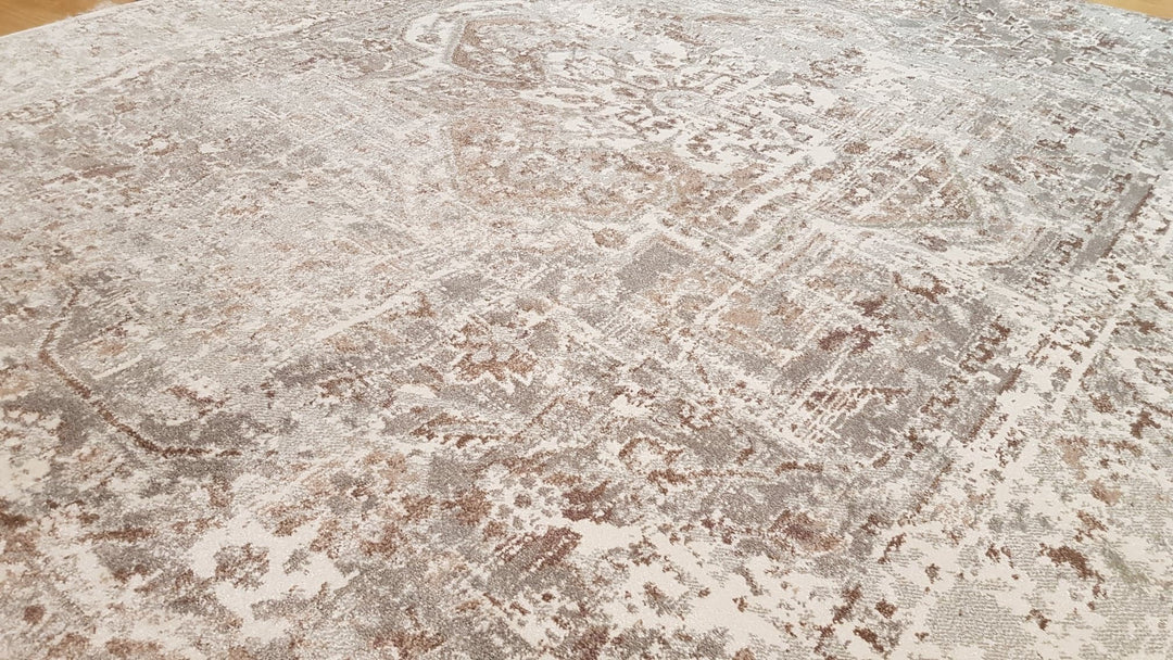 classic design rug, natural colours, vintage , modern rug