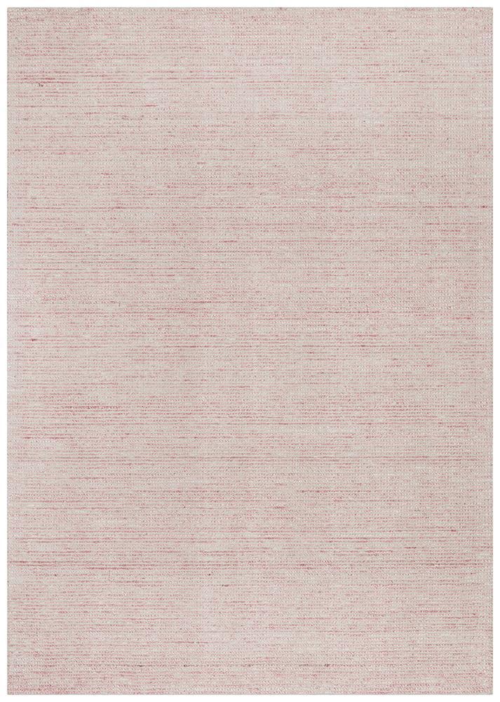 Full view of Allure Rose cotton rayon rug displaying beautiful rose colourway