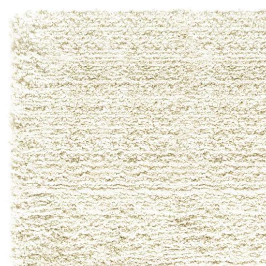 Silk Cosy 60 Ivory Shaggy Rug