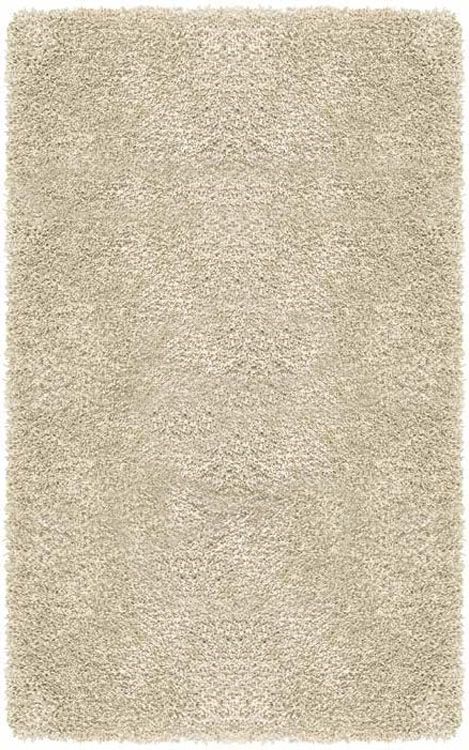 Comfy Taupe Shaggy Rug