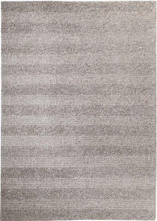 Diva Taupe Wool Loop Rug