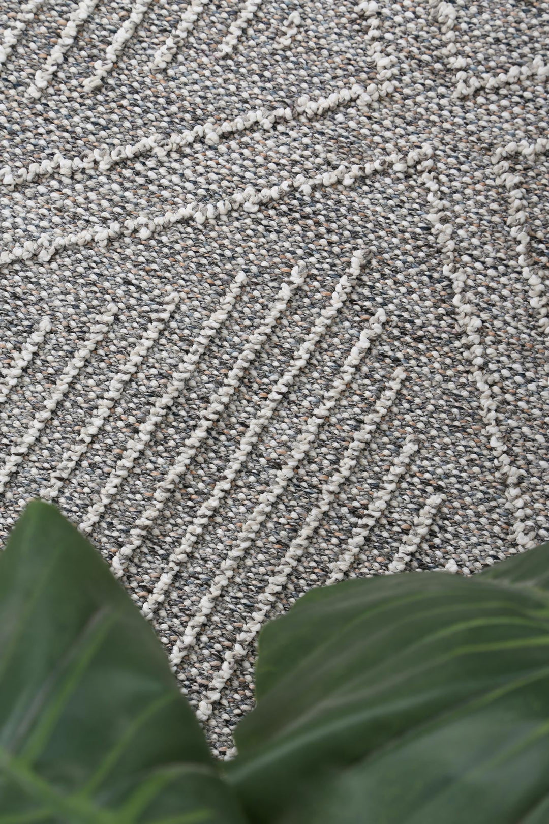 Villa Vouza Grey Geometric Flatweave Rug