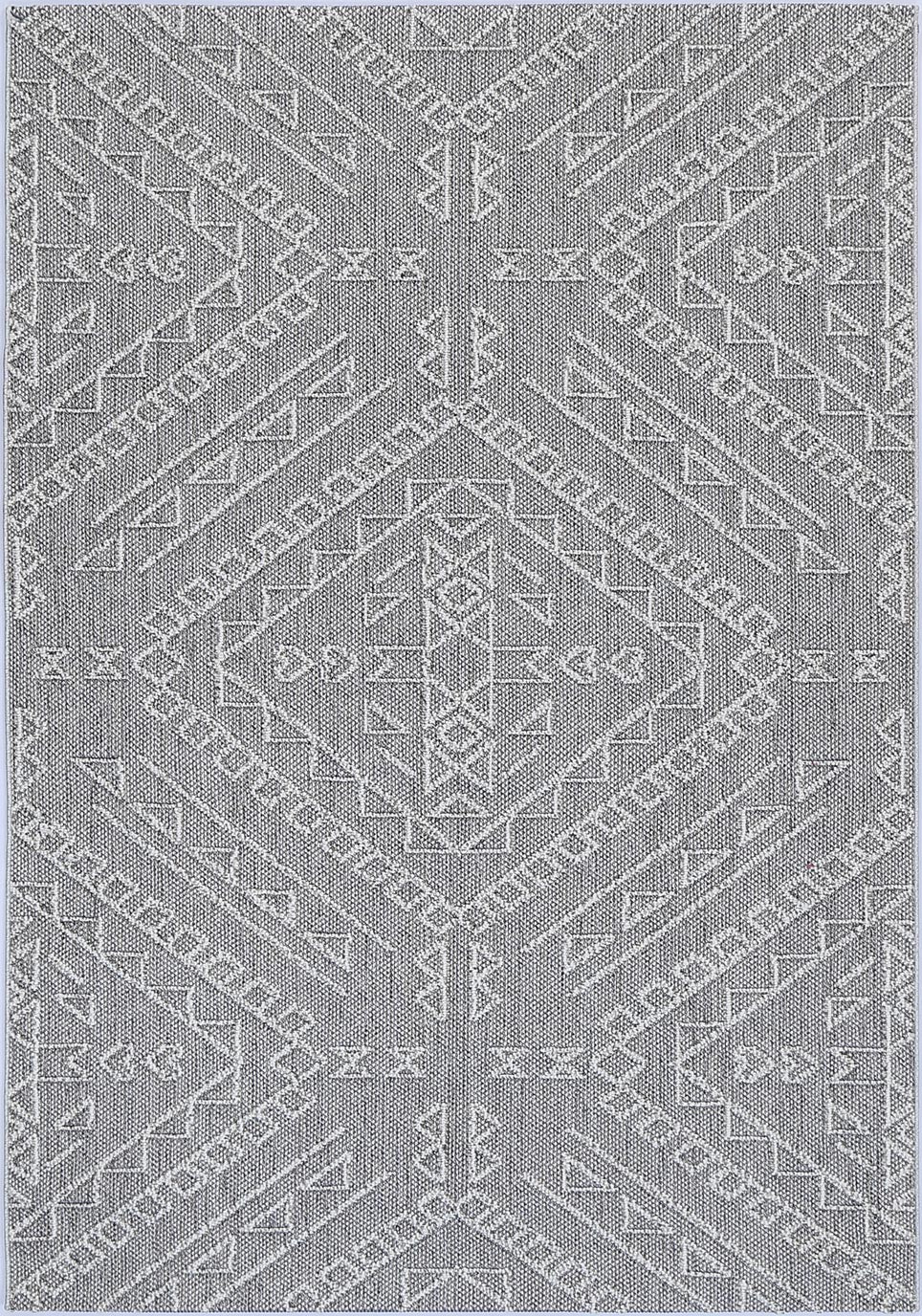 Villa Kaua Ash Tribal Flatweave Rug