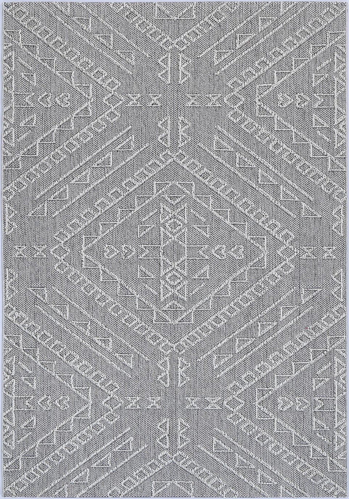 Villa Kaua Ash Tribal Flatweave Rug