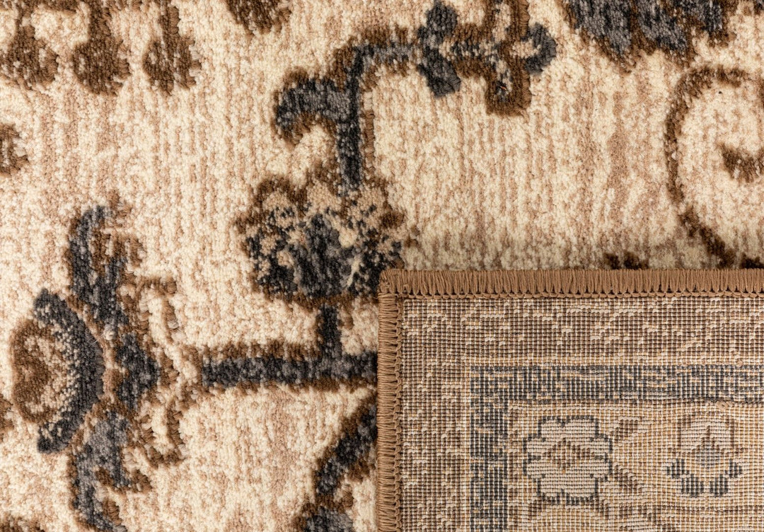 CANNON 8312 Cream Grey Rug