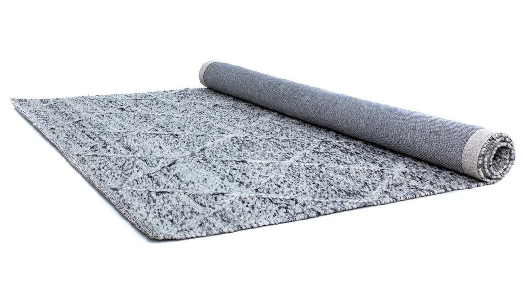 COLOMBO Grey Wool Rug