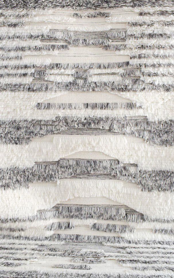 BOHO WOOL SILVER Rug