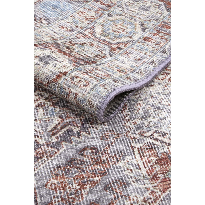 Le Grand Louvre Blue Washable Rug - VITAL 0005-00