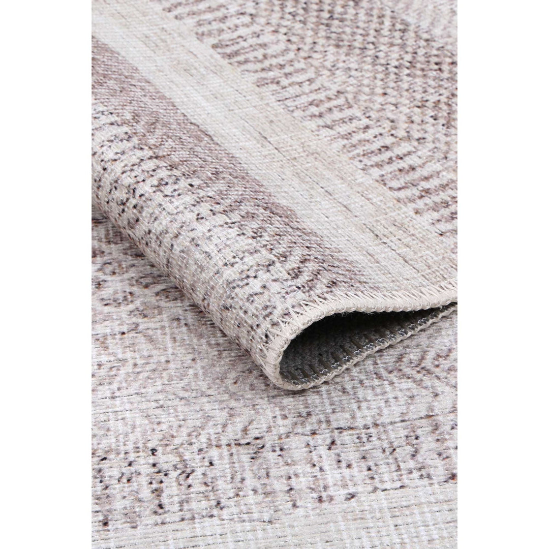Mojave Lines Desert Beige Washable Rug - VITAL 1093-00