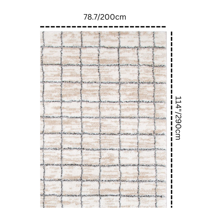 Nola Clean Lines Neutral Rug - N004