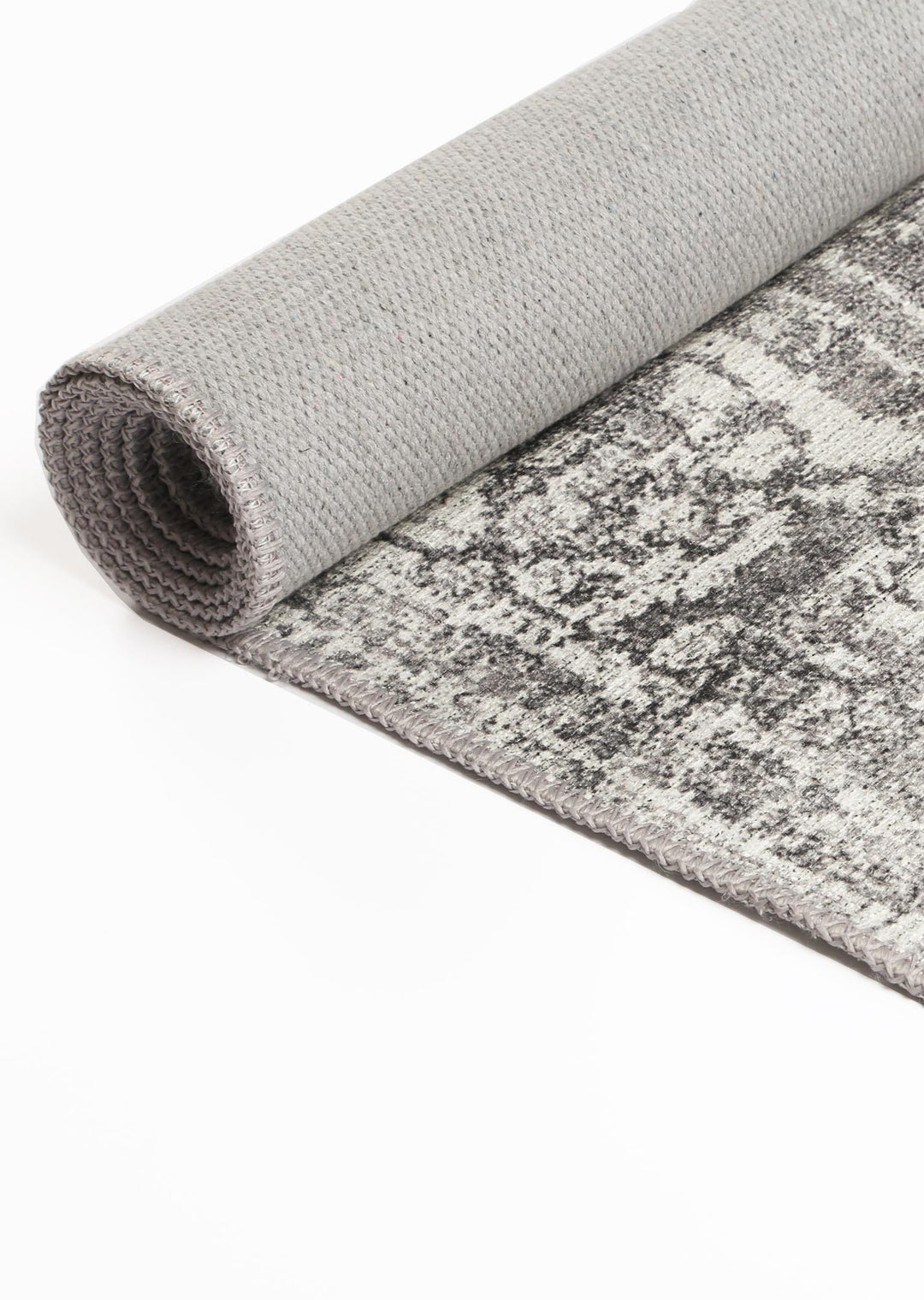 Distressed Vintage Chilaz Grey Runner Rug - VITAL 2085-04