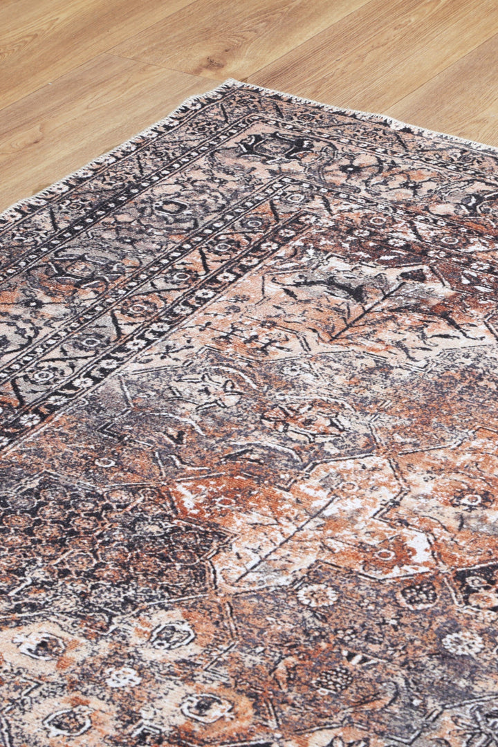 Vintage Tanner Neutral Washable Rug - VITAL 3041-00