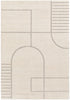 Cocoon 664 676 White Grey Rug