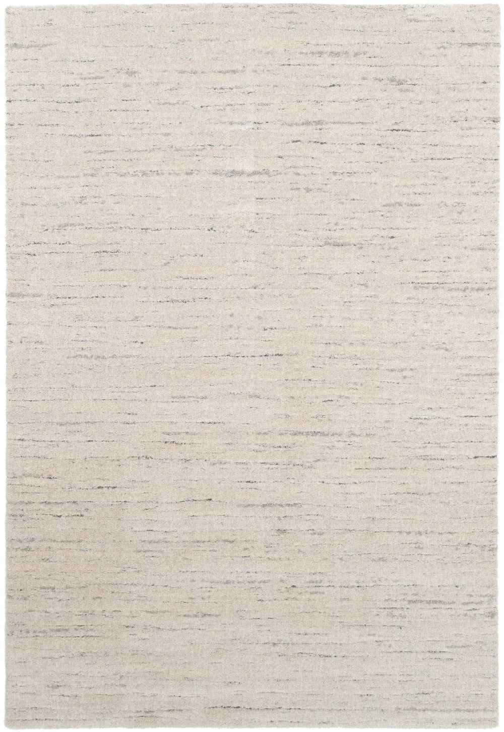 Large rectangular beige rug flat.