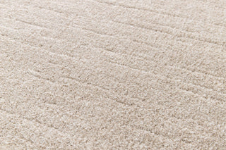 Odessa grey rug close-up showing luxurious 14mm microfibre pile texture detail