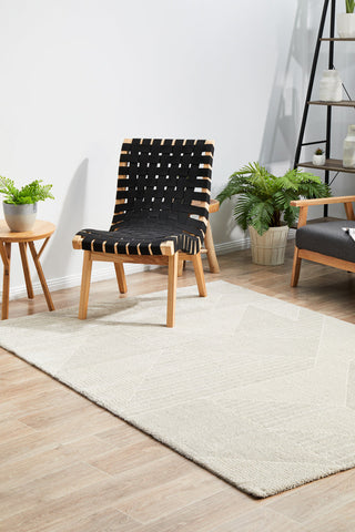 Modern grey geometric rug Alpine 822 - high quality designer rugs Melbourne