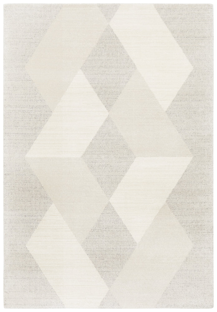 Full view of Alpine 833 Stone rug displaying sophisticated paved-inspired design