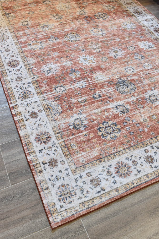 Novaro Auburn Clay Washable Rug