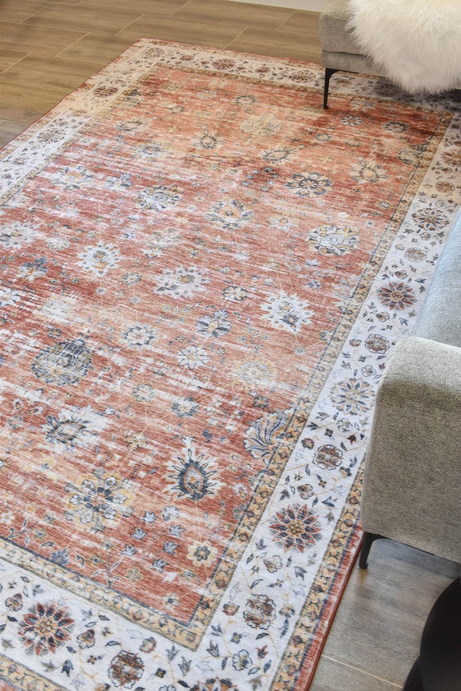 Novaro Auburn Clay Washable Rug