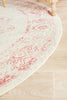 Leoforos 702 Rose Round Rug